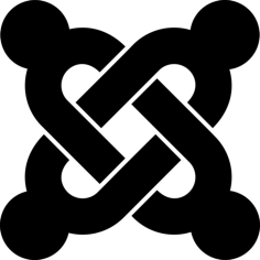 Brand Joomla Stencil Svg Vector, Free Vectors File